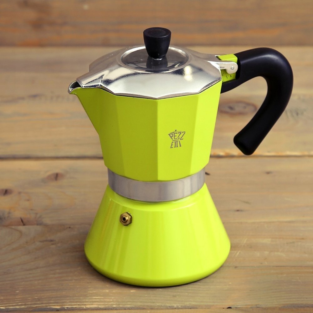 фото Кавоварка гейзерна Pezzetti Bellexpress 6tz Чорна