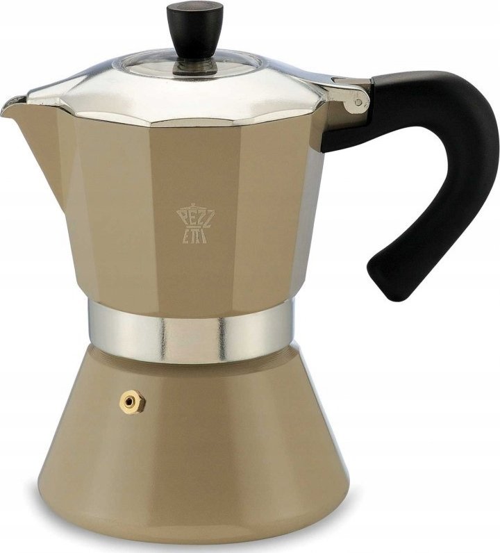 фото Кавоварка гейзерна Pezzetti Bellexpress 6tz Бежевий