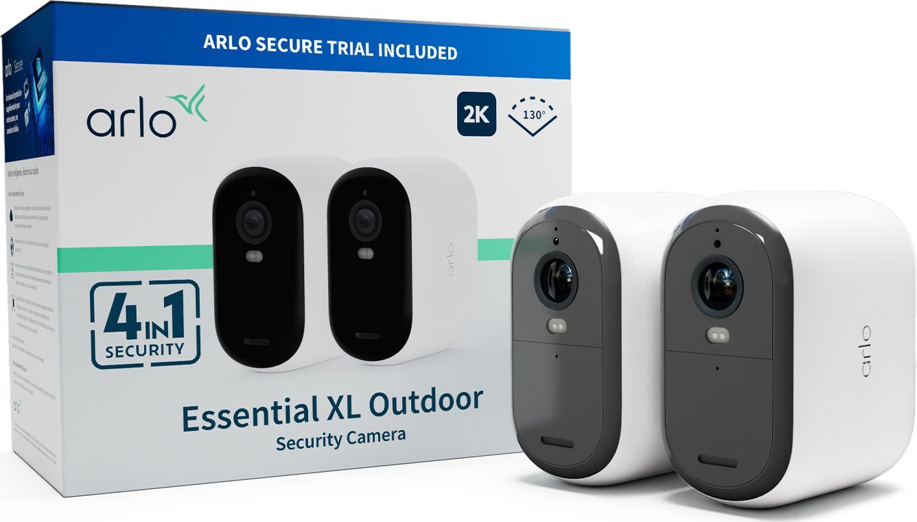 фото IP-камера Arlo Essential 2 XL 2K 2-Pack (VMC3252-100EUS)