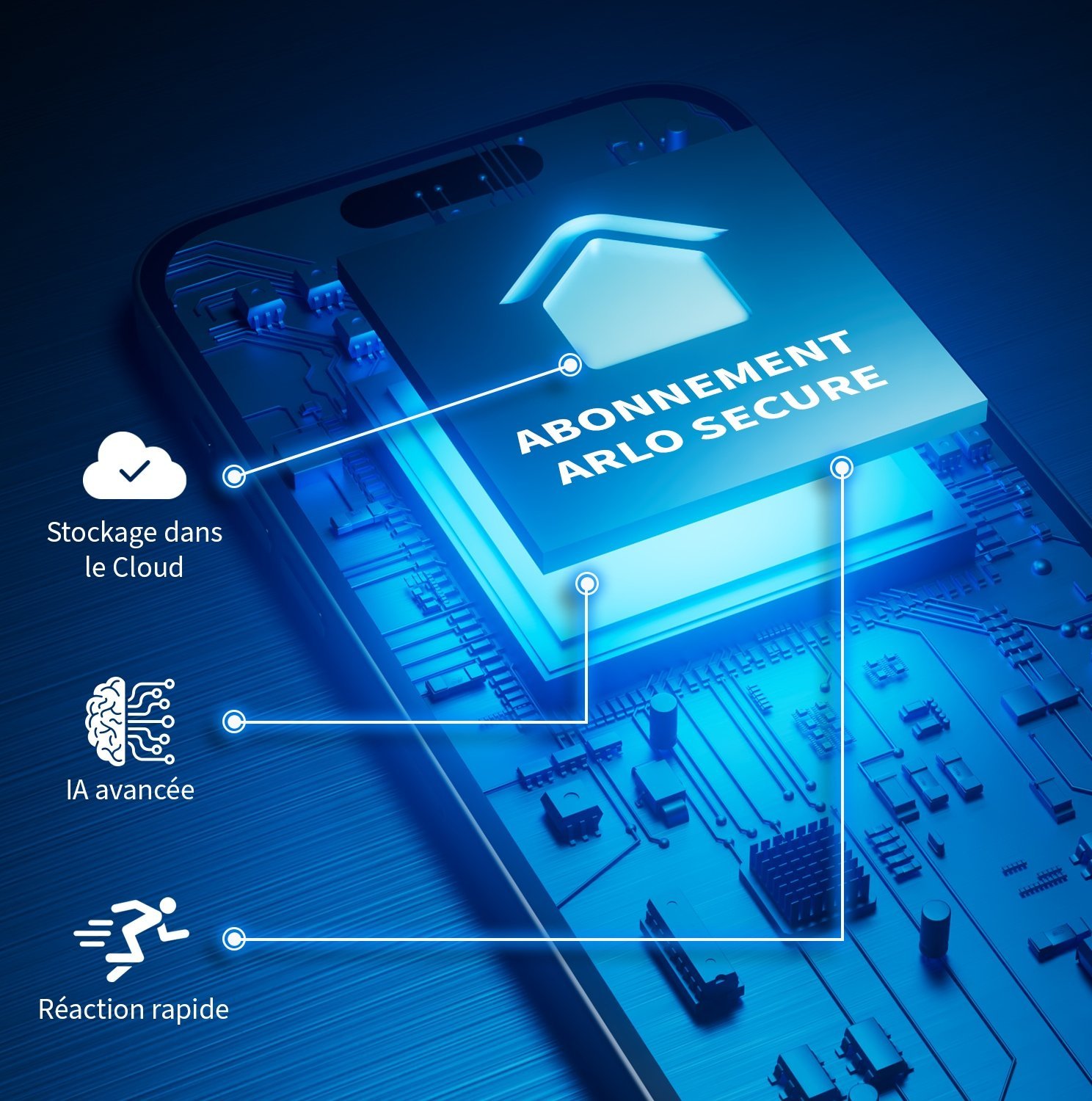 фото IP-камера Arlo Essential 2 2K 3-Pack (VMC3350-100EUS)