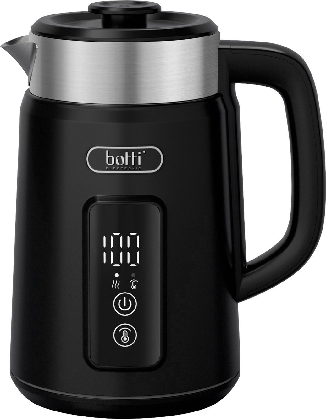 фото Чайник Botti Electronic Luiz 1,5 л чорний