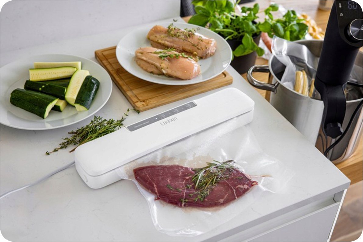 фото Вакуумний пакувальник Lauben Vacuum Sealer 10WT