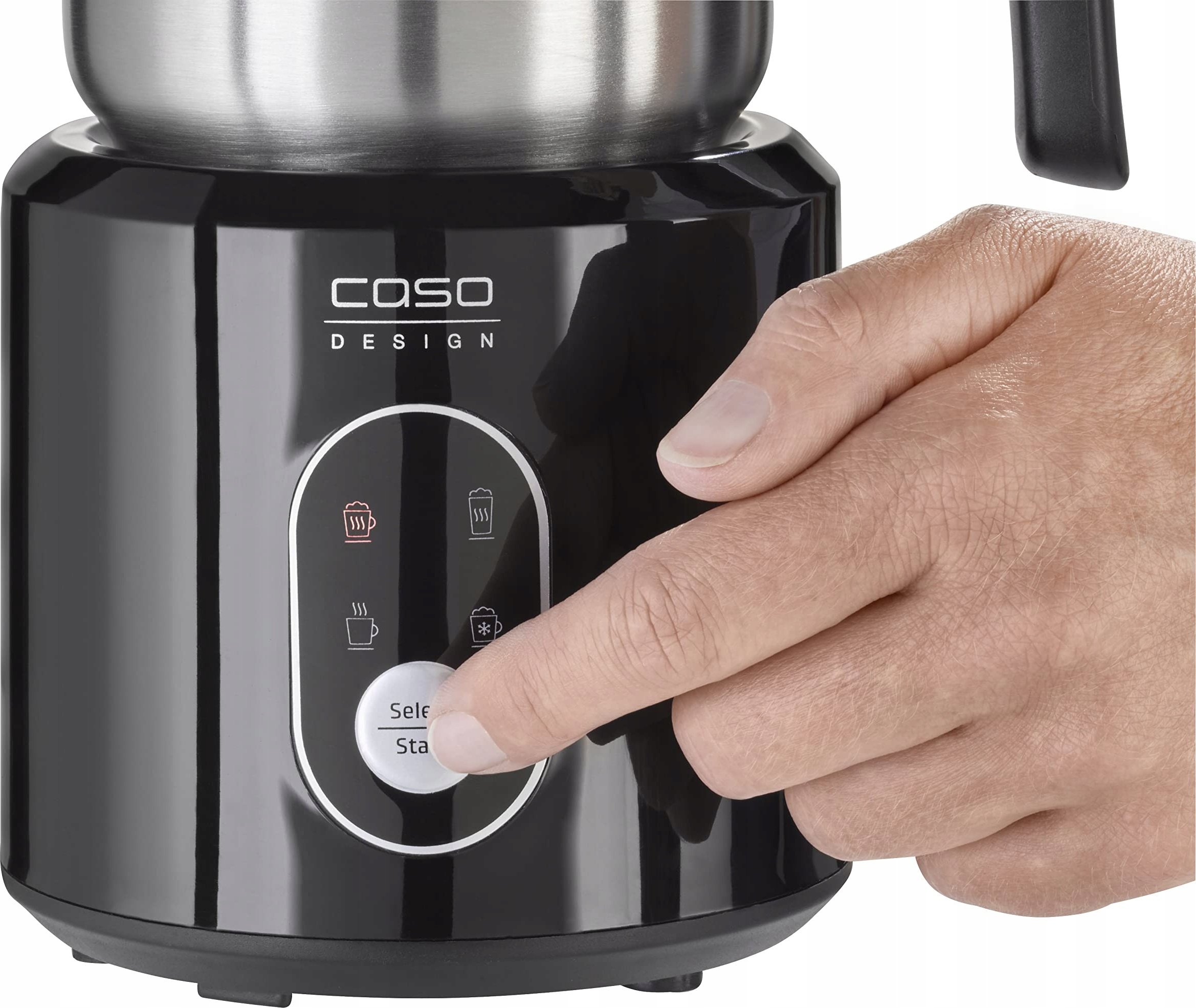 фото Спінювач молока Caso Crema & Choco Black