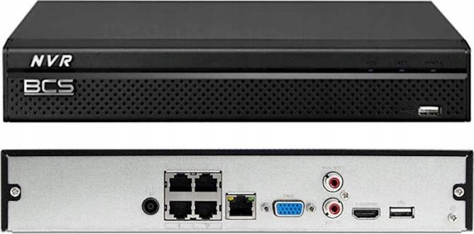 фото Мережевий відеореєстратор (NVR) BCS BCS-L-NVR0401-4KE-4P