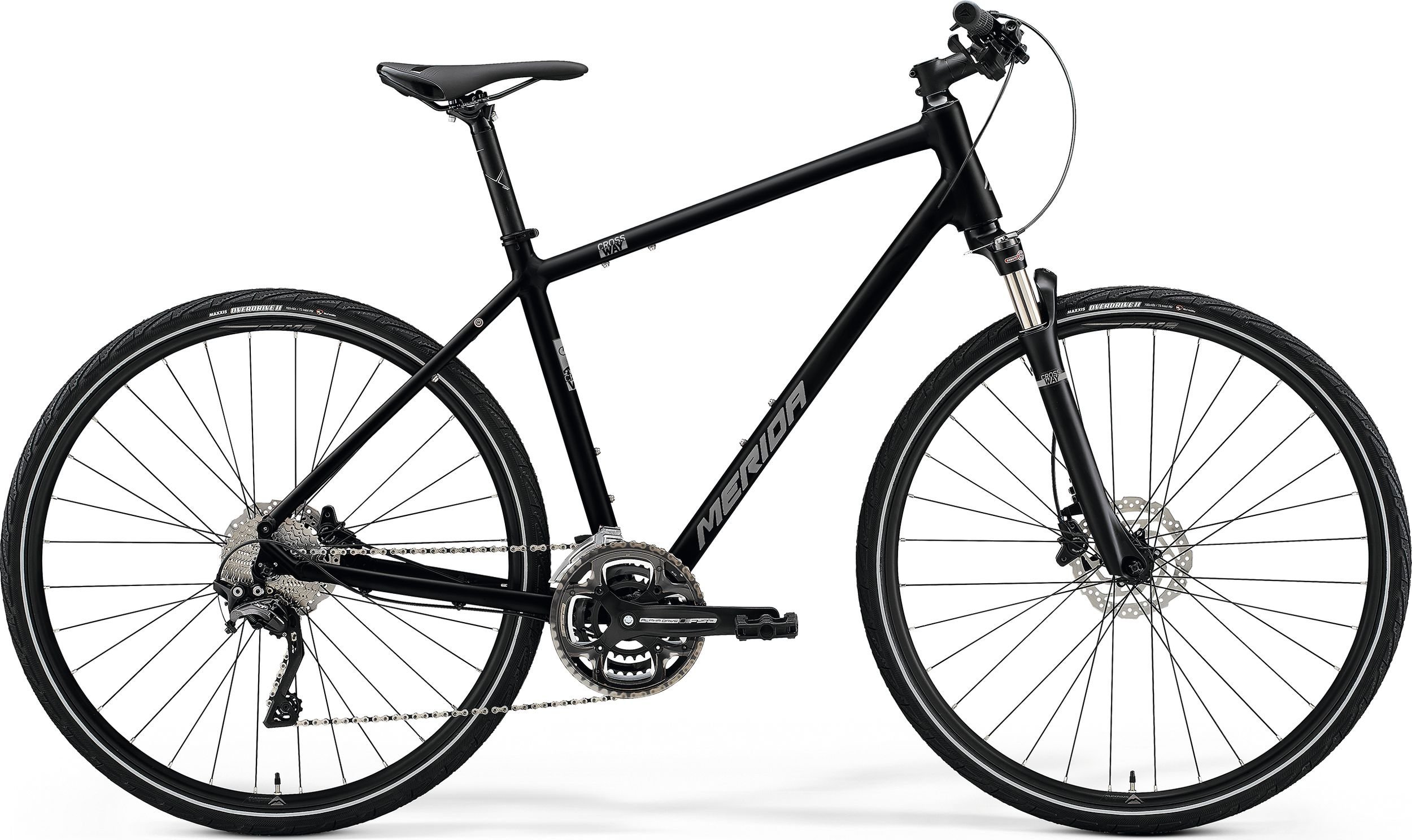 фото Велосипед гібрид Merida Crossway Lady 500 XXS Black