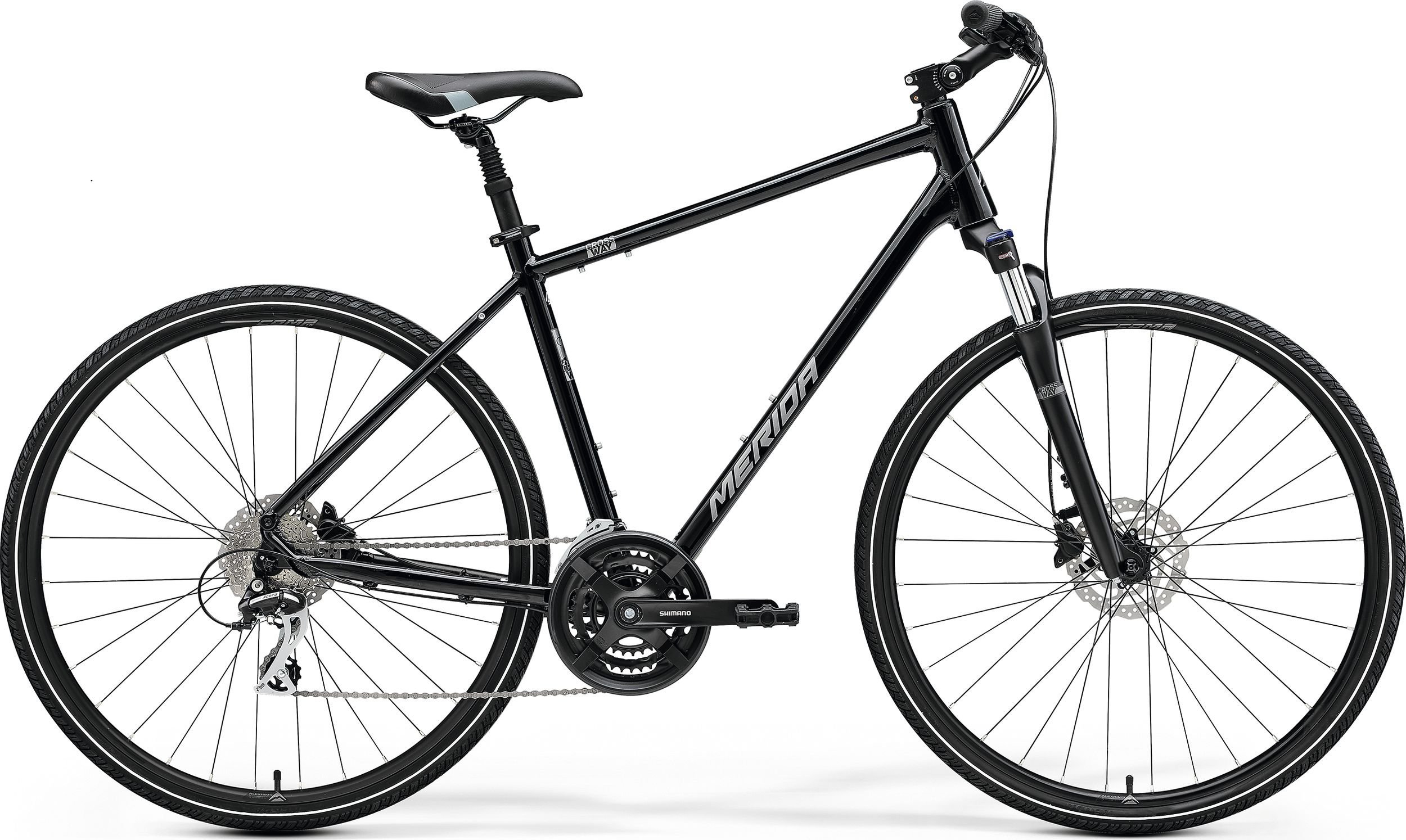 фото Велосипед гібрид Merida Crossway 20 22/23 XL Black Matt
