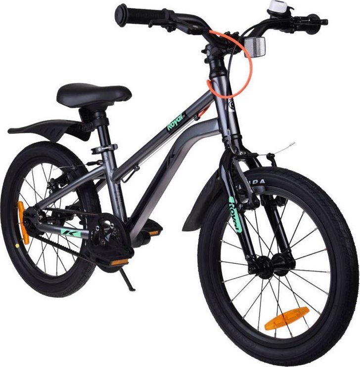 фото Дитячий двоколісний велосипед Royalbaby Kable-Belt 16 Grey (RB16-45)