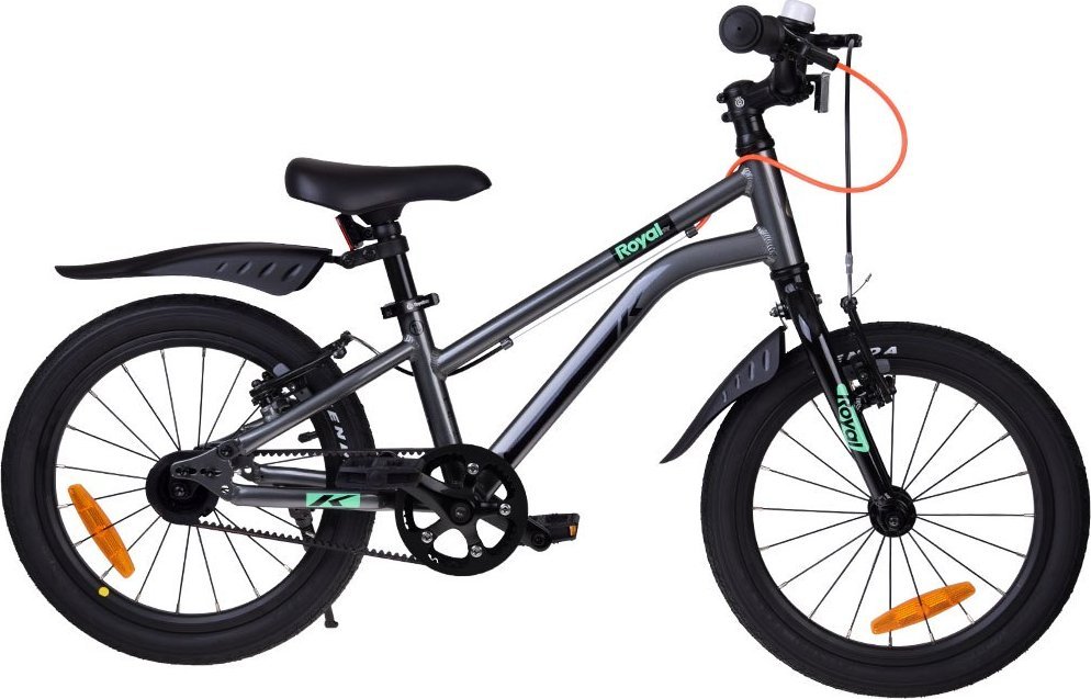 фото Дитячий двоколісний велосипед Royalbaby Kable-Belt 16 Grey (RB16-45)