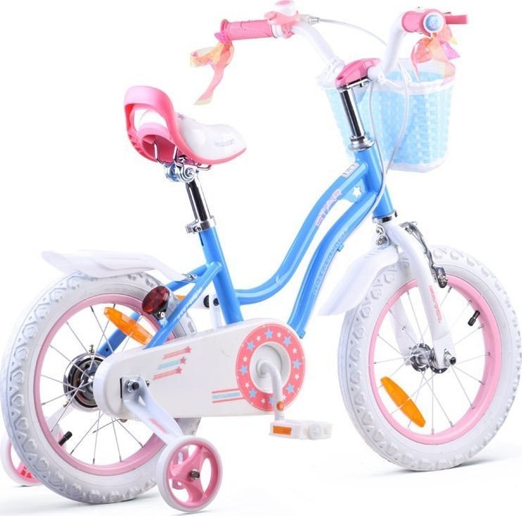 фото Дитячий двоколісний велосипед Royalbaby Star Girl 14 Blue (RB14G-1)