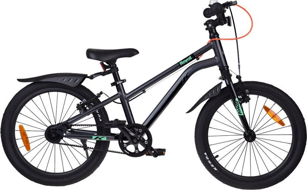 фото Дитячий двоколісний велосипед Royalbaby Kable-Belt 18 Grey (RB18-45)