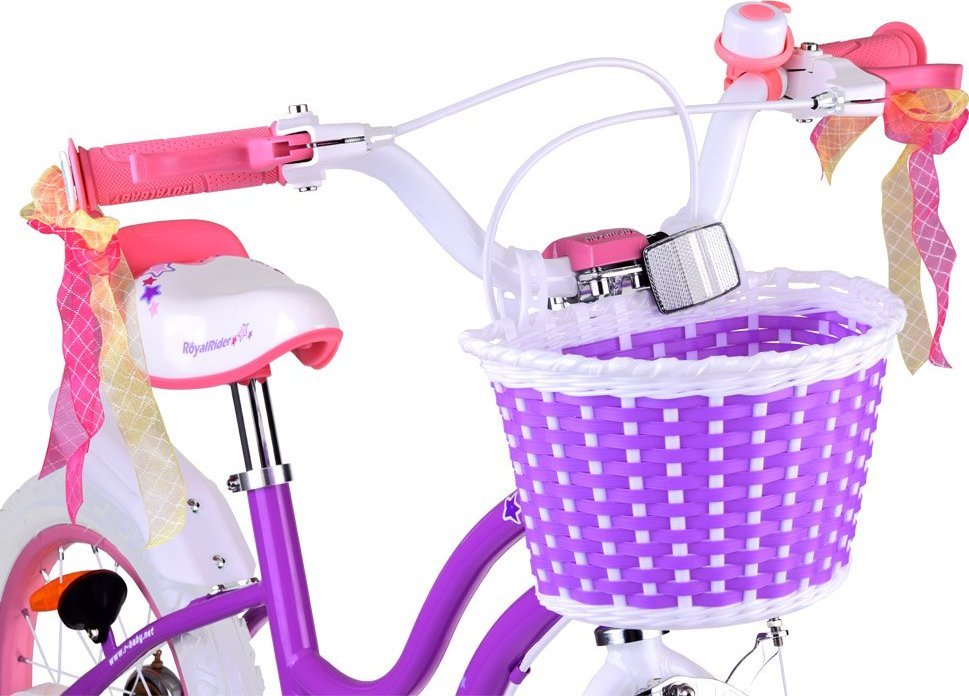 фото Дитячий двоколісний велосипед Royalbaby Star Girl 16 Purple (RB16G-1)