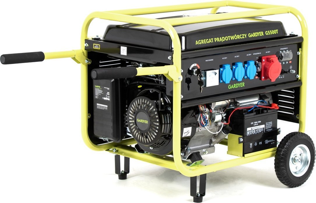фото Бензиновий генератор Gardyer G5500T
