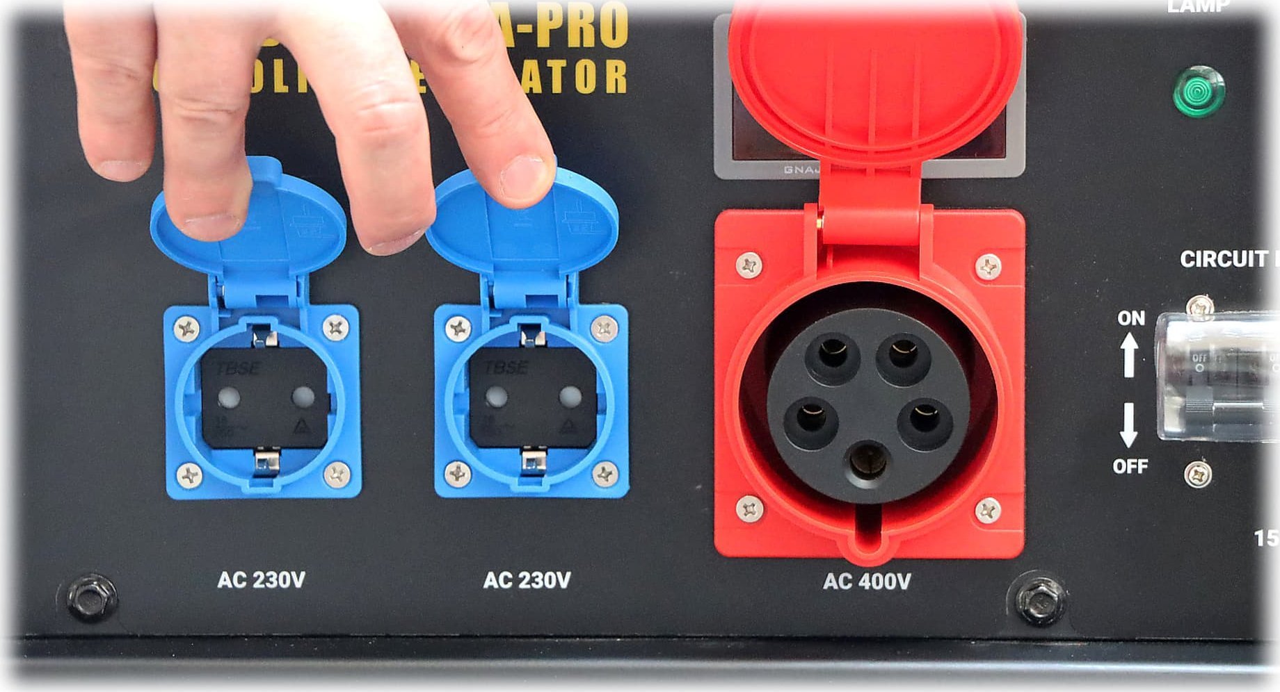 фото Бензиновий генератор Dynamo DY-10020A-PRO