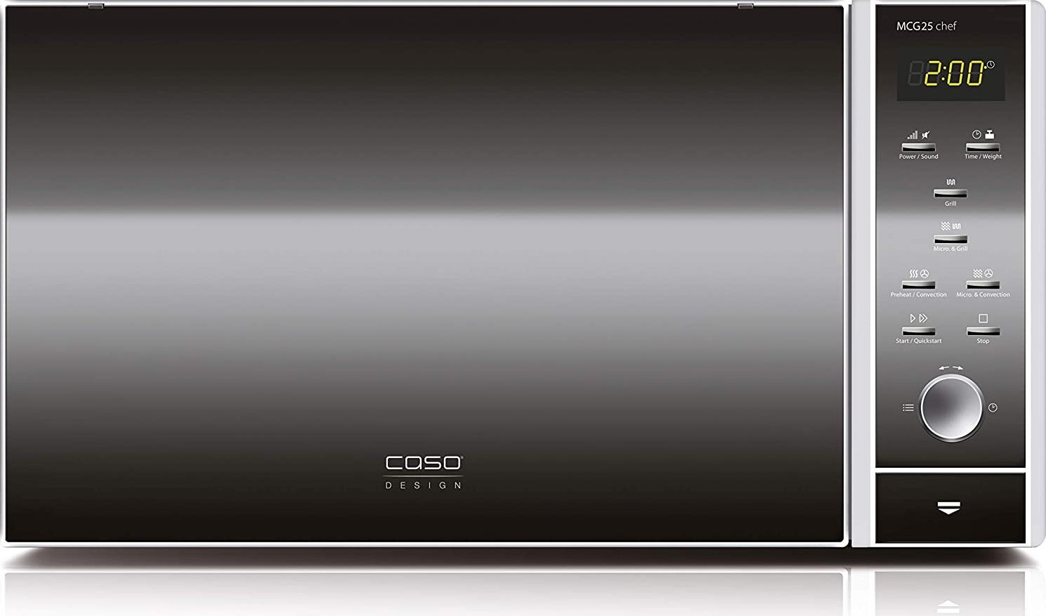 фото Мікрохвильовка Caso MCG 25 Ceramic Chef