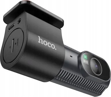 фото Автомобільний відеореєстратор Hoco DV7 Black (6942007623377)