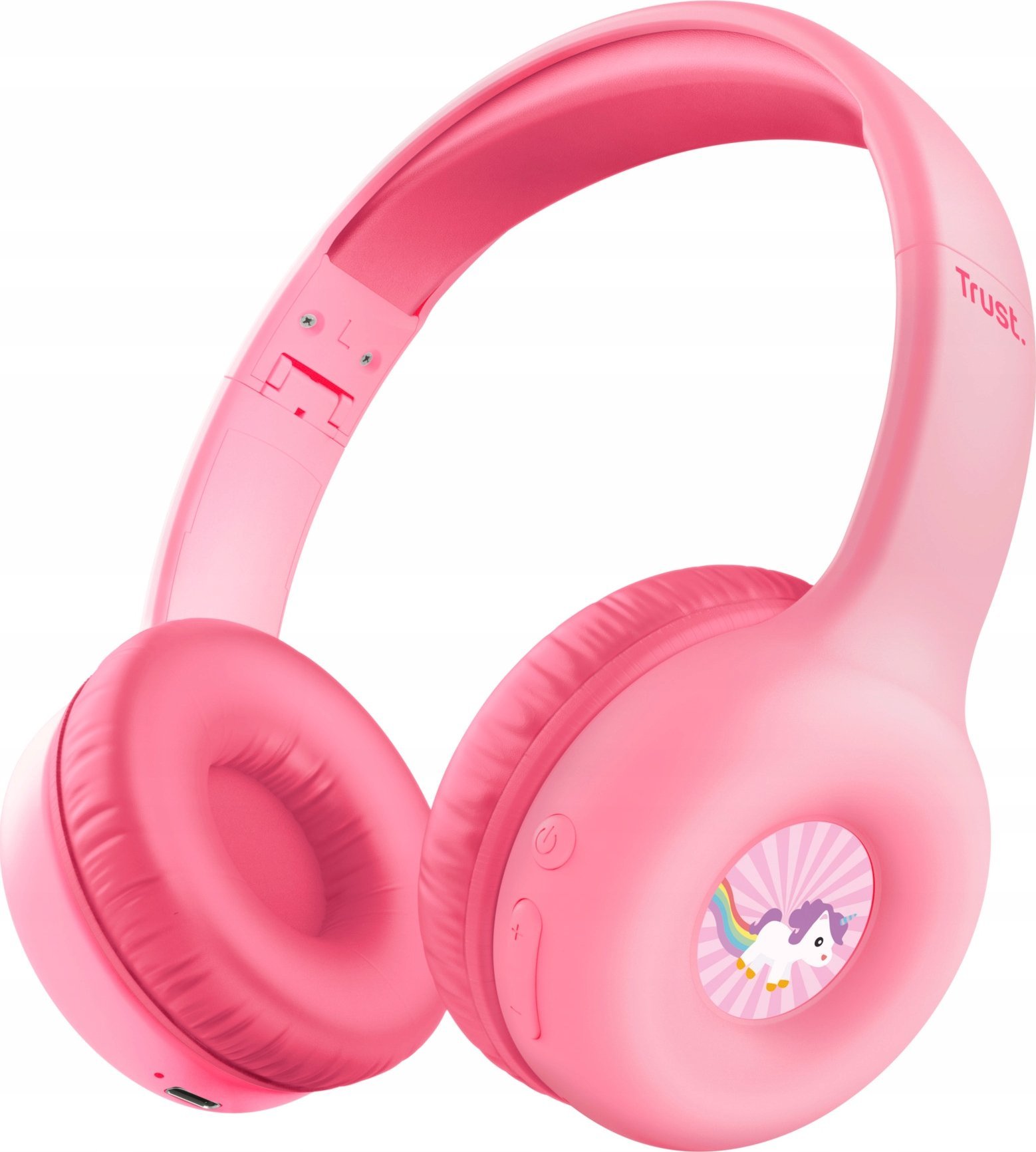 фото Навушники з мікрофоном Trust Nouna Kids Wireless Pink (25274)
