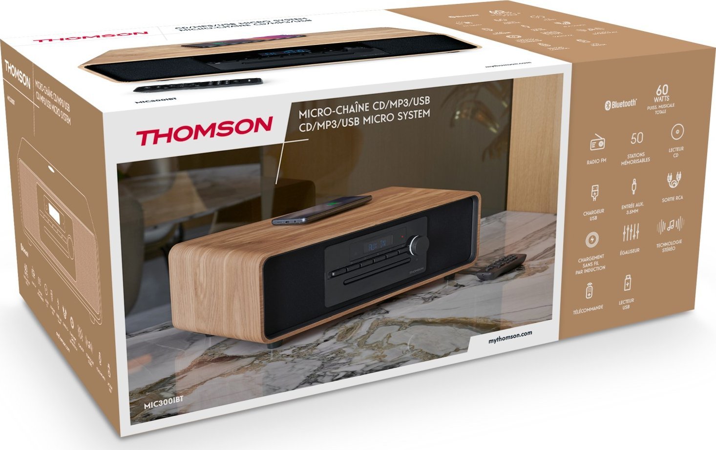 фото Мінісистема Thomson MIC300IBT