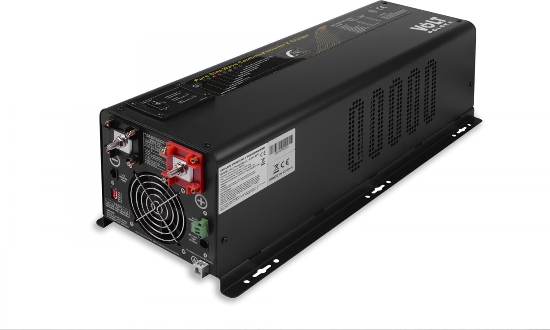 фото Гибридный ИБП/инвертор Volt Polska Power Sinus 6000 (3SSP600048) 1