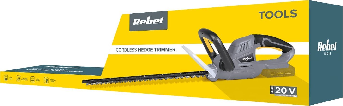 фото Кущоріз акумуляторний Rebel RB-5001.1