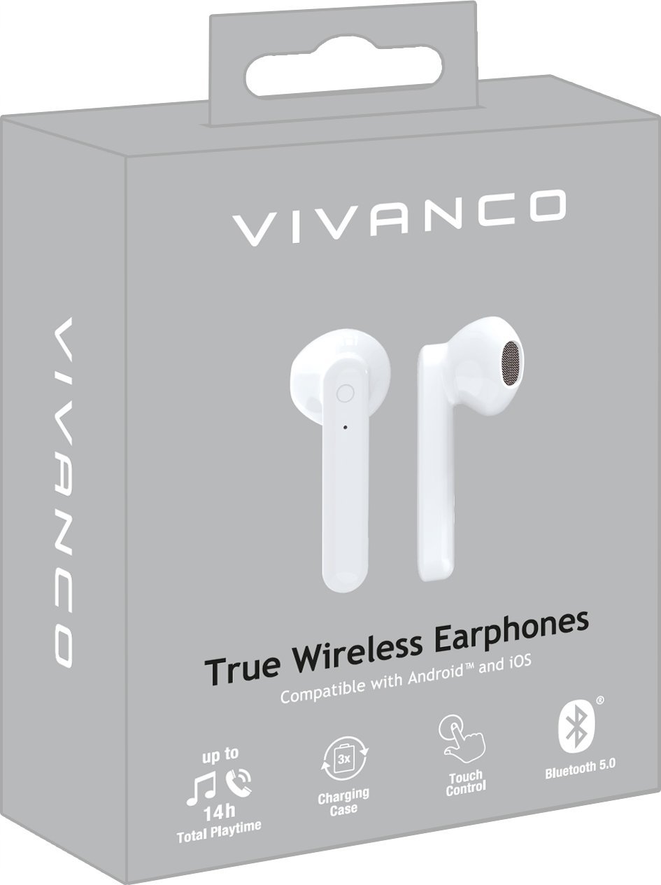 фото Навушники TWS Vivanco Smart Air Pair White (60599)