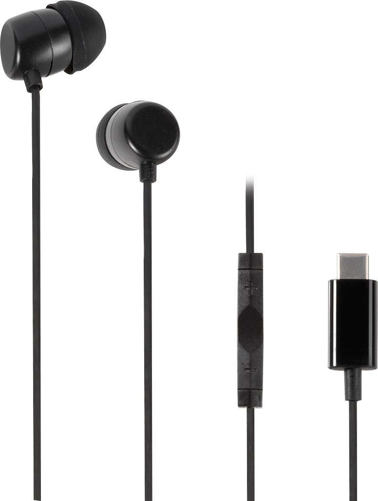 фото Навушники без мікрофону Vivanco Earbuds Black (61752)