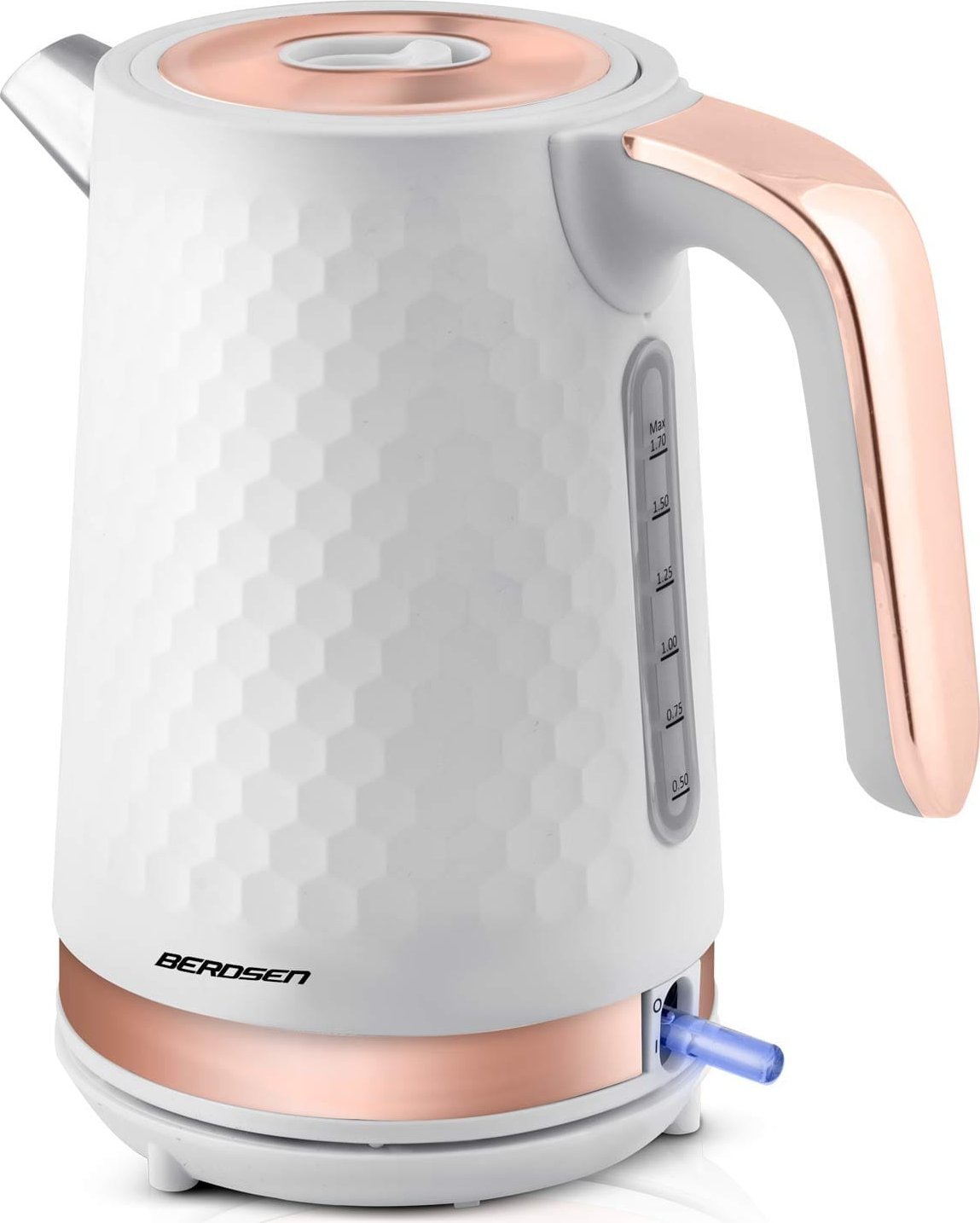 фото Електрочайник Berdsen BD-705 White-Copper