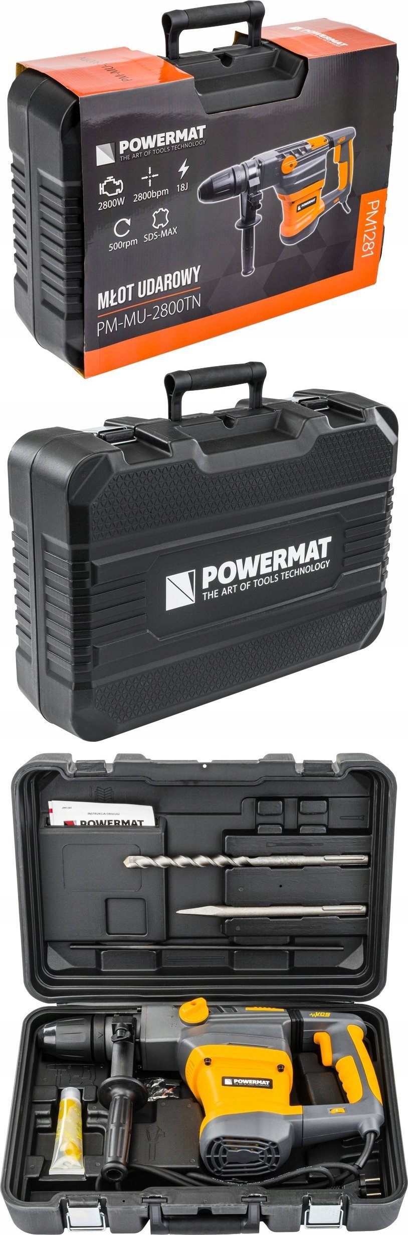 фото Перфоратор PowerMat PM-MU-2800TN