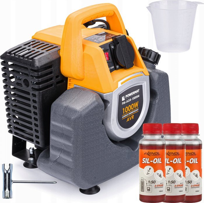 фото Інверторний бензиновий генератор PowerMat PM-AGR-1000IM