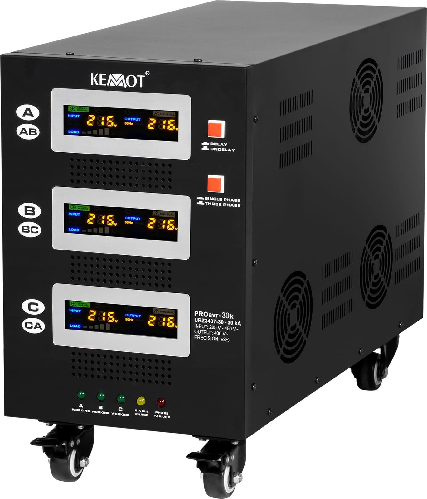 фото Стабілізатор напруги Kemot Proavr-30k