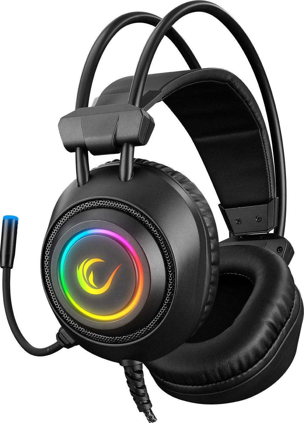 фото Навушники з мікрофоном Rampage RM-K19 Black