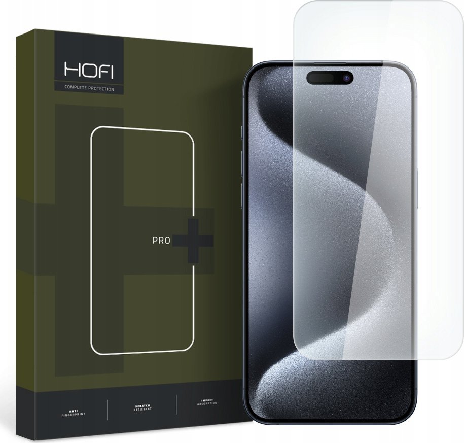 Hofi SZKŁO HARTOWANE HOFI GLASS PRO+ 2-PACK IPHONE 16 PRO CLEAR