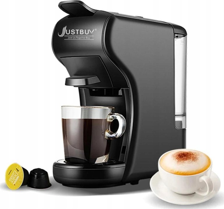 фото Кавомашини JustBuv 1600W 19 Bar 3W1