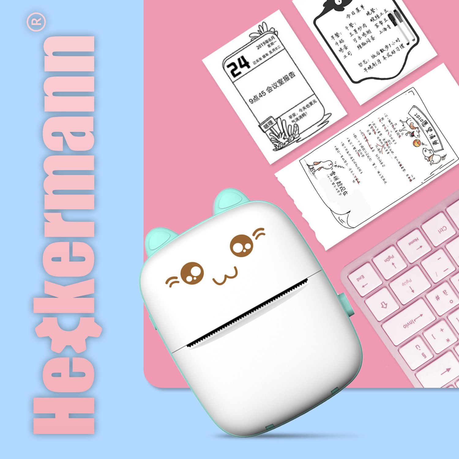 фото Принтер наклейок Heckermann C9 Blue