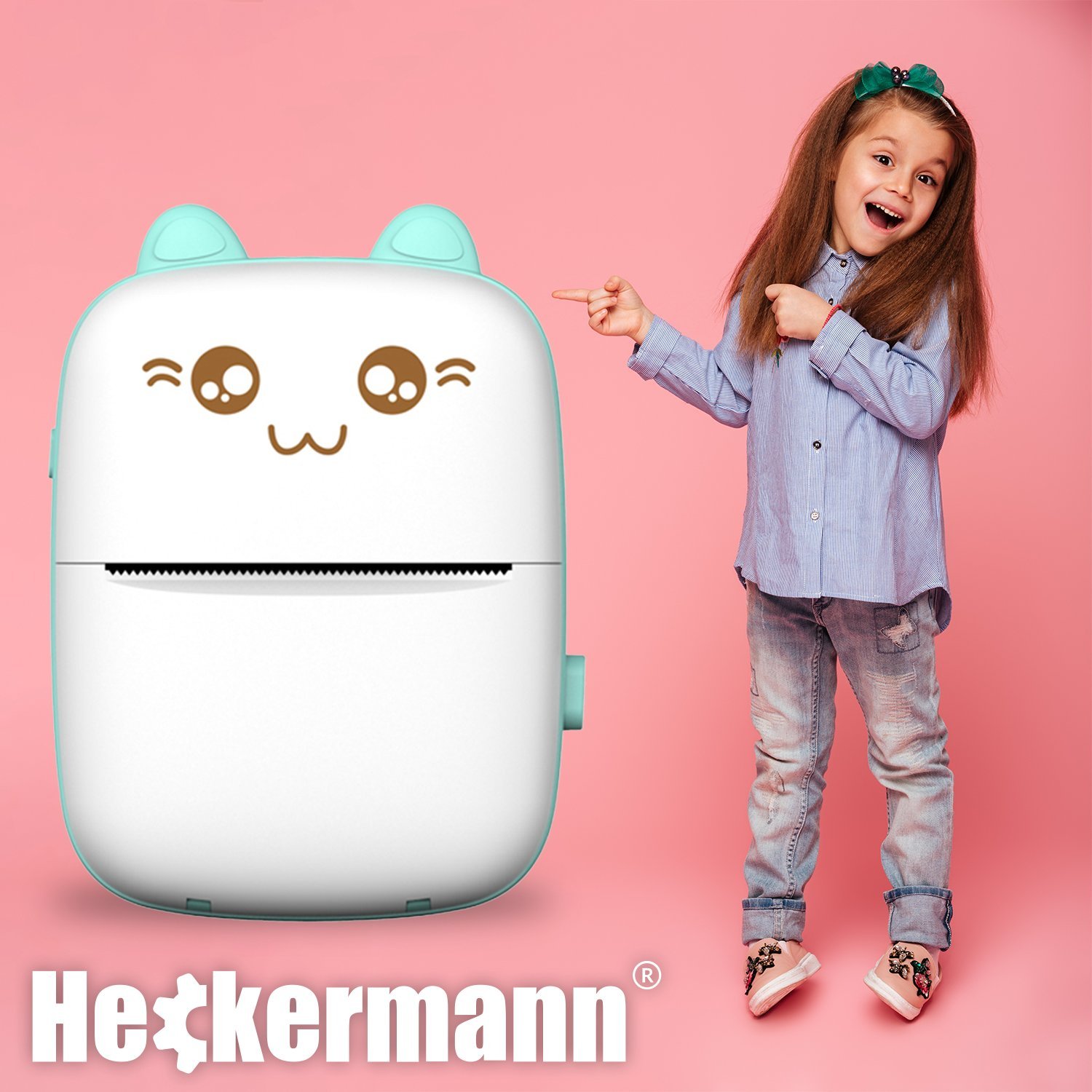 фото Принтер наклейок Heckermann C9 Blue