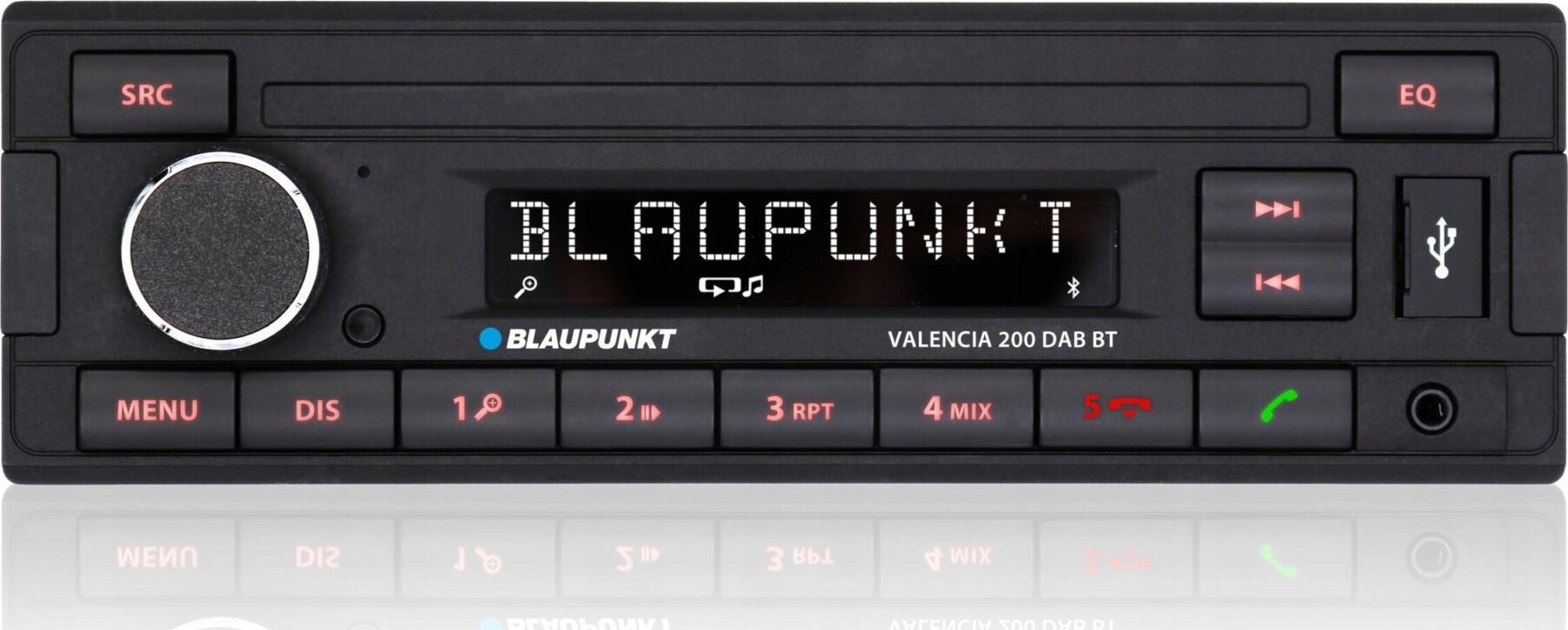фото CD-MP3-магнітоли Blaupunkt Valencia 200 DAB BT