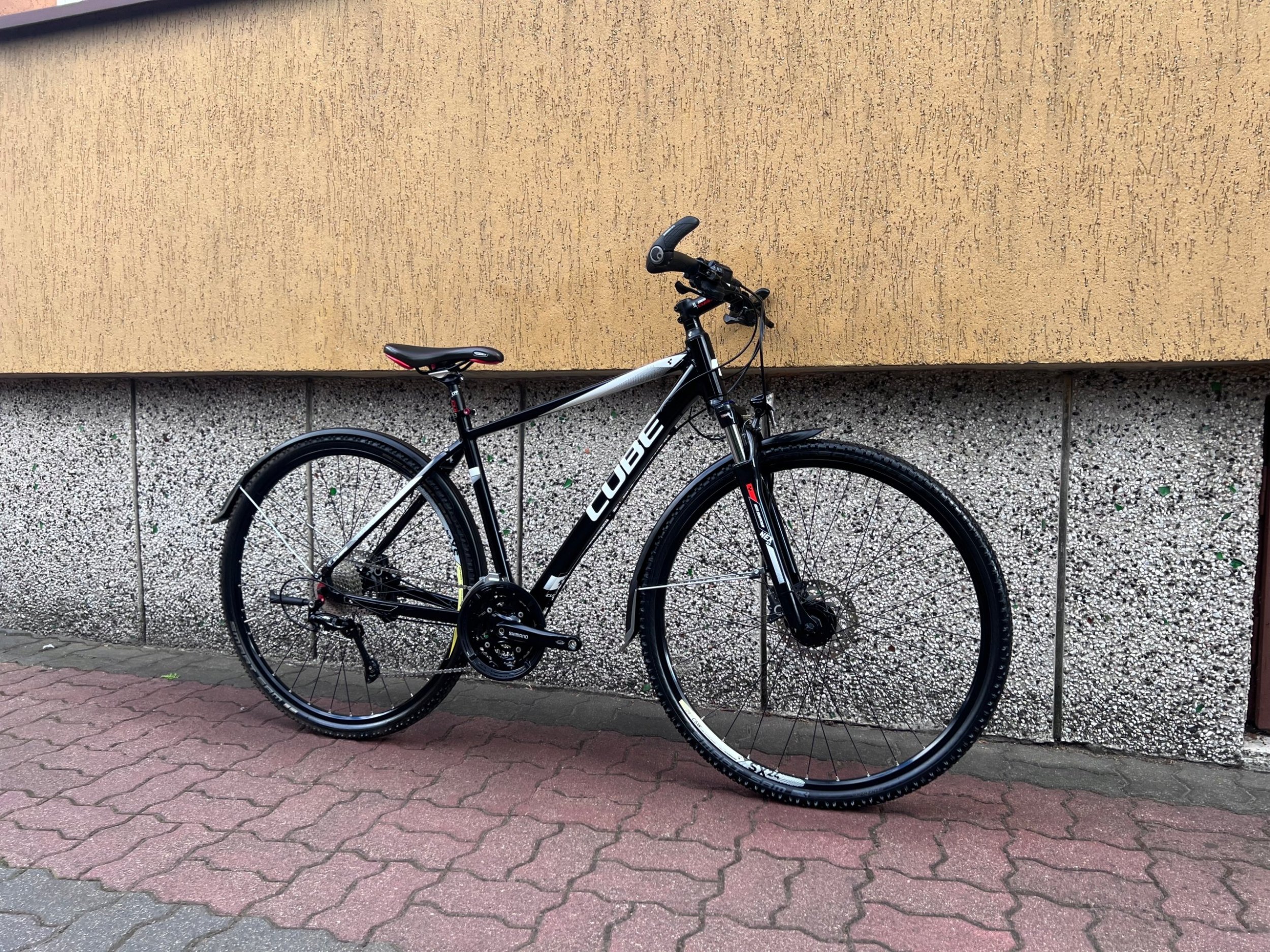 фото Велосипед гібрид Cube Nature EXC 2023 S Black