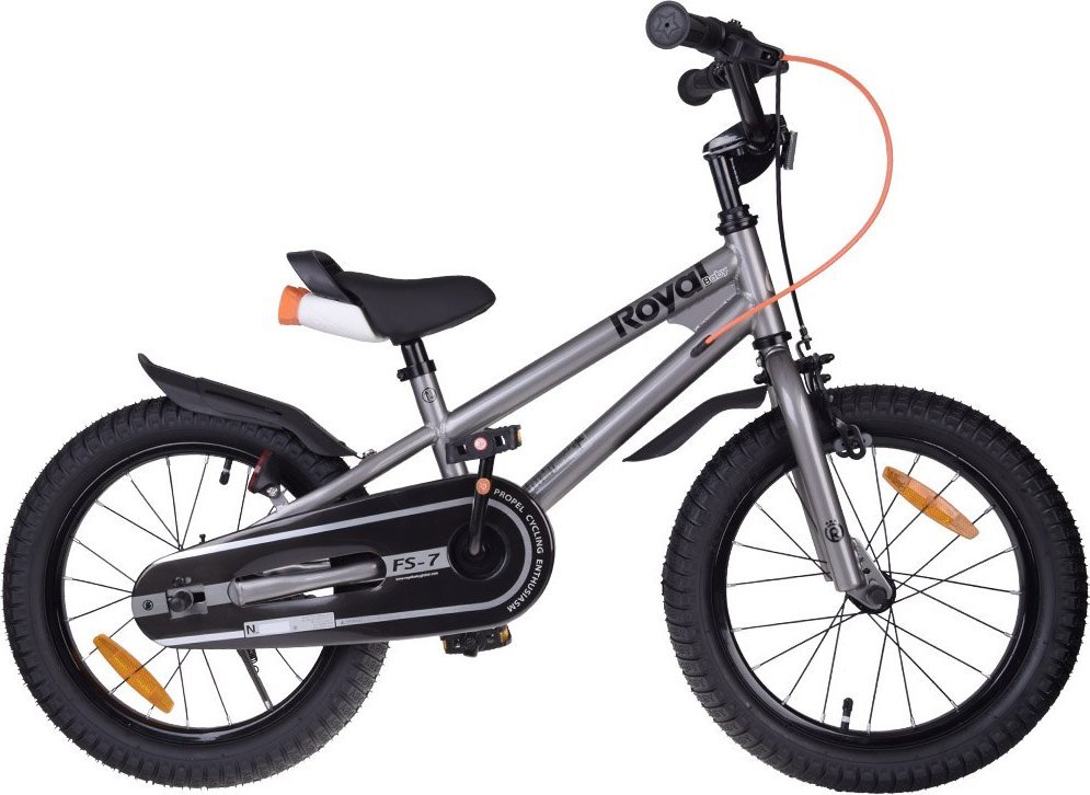 фото Дитячий двоколісний велосипед Royalbaby Freestyle 7.0 16 Grey (RB16B-6)