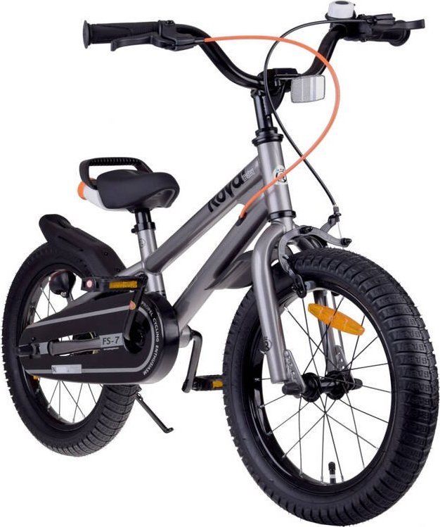 фото Дитячий двоколісний велосипед Royalbaby Freestyle 7.0 16 Grey (RB16B-6)