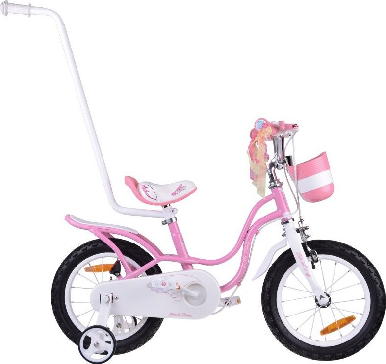 фото Дитячий двоколісний велосипед Royalbaby Little Swan 14 Pink (RB14-18)