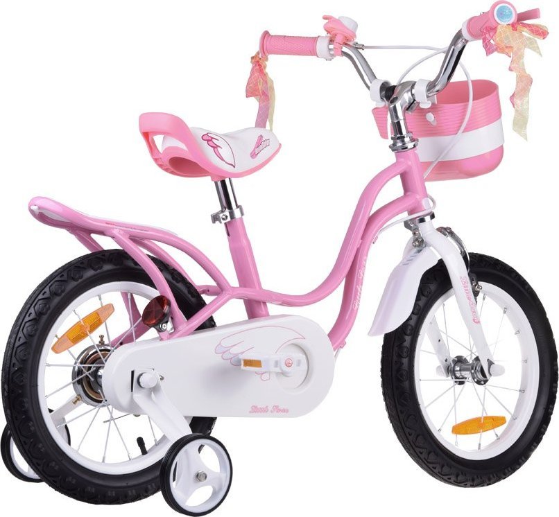 фото Дитячий двоколісний велосипед Royalbaby Little Swan 14 Pink (RB14-18)