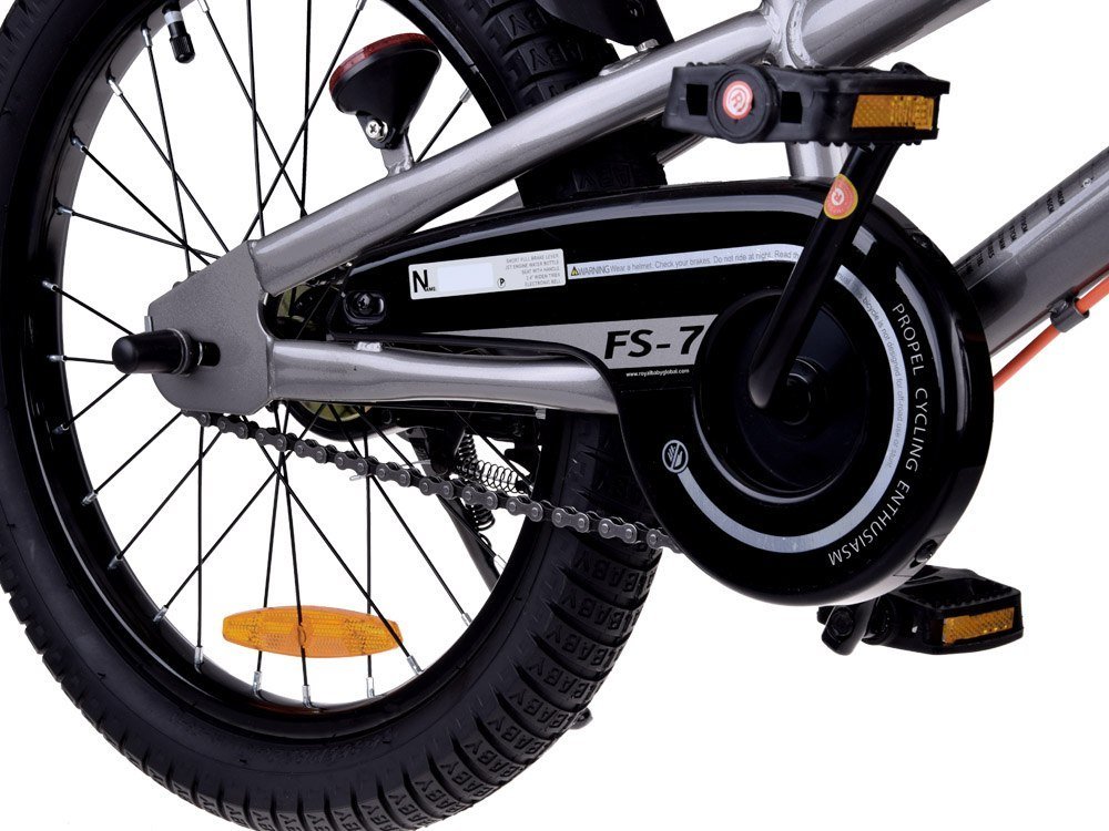 фото Дитячий двоколісний велосипед Royalbaby Freestyle 7.0 18 Grey (RB18B-6)