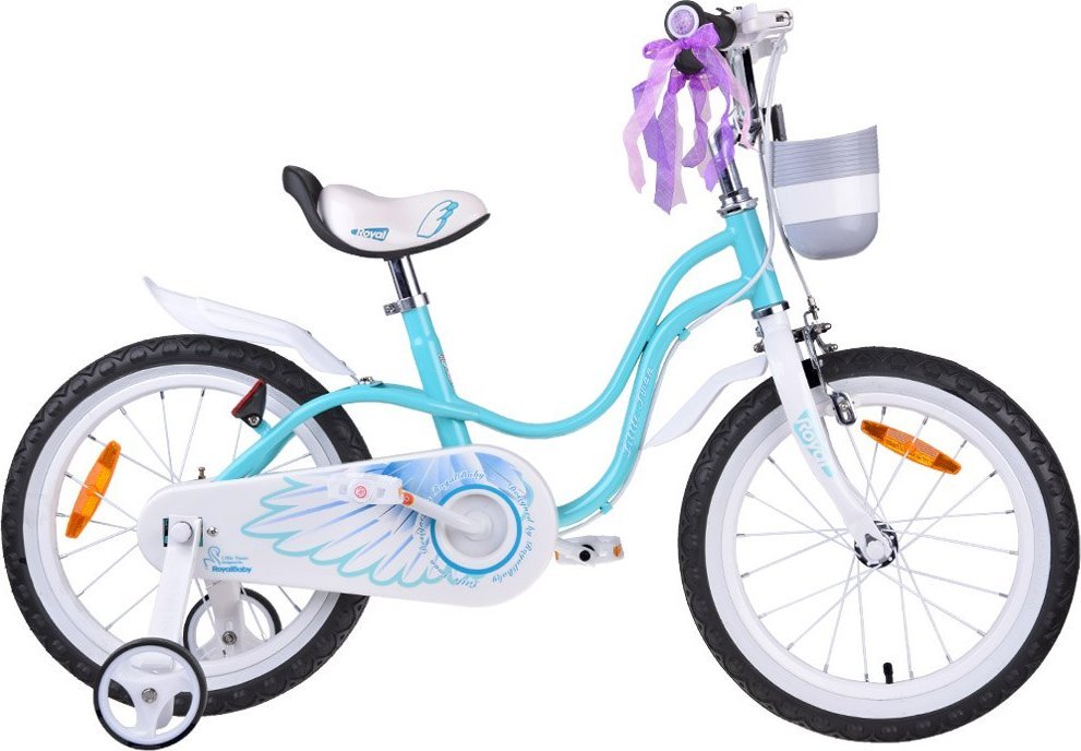 фото Дитячий двоколісний велосипед Royalbaby Little Swan 16 Blue (RB16-18)