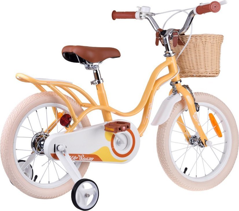 фото Дитячий двоколісний велосипед Royalbaby Little Swan Retro 16 Beige (RB16-18)