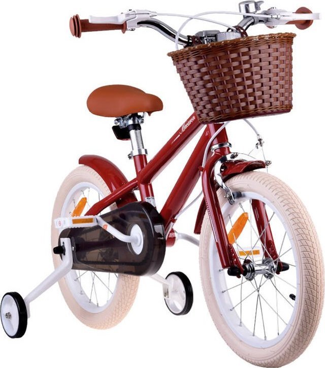 фото Дитячий двоколісний велосипед Royalbaby Macaron Retro Vintage 16 Red/Beige