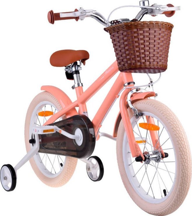 фото Дитячий двоколісний велосипед Royalbaby Macaron Retro Vintage 16 Pink/Beige