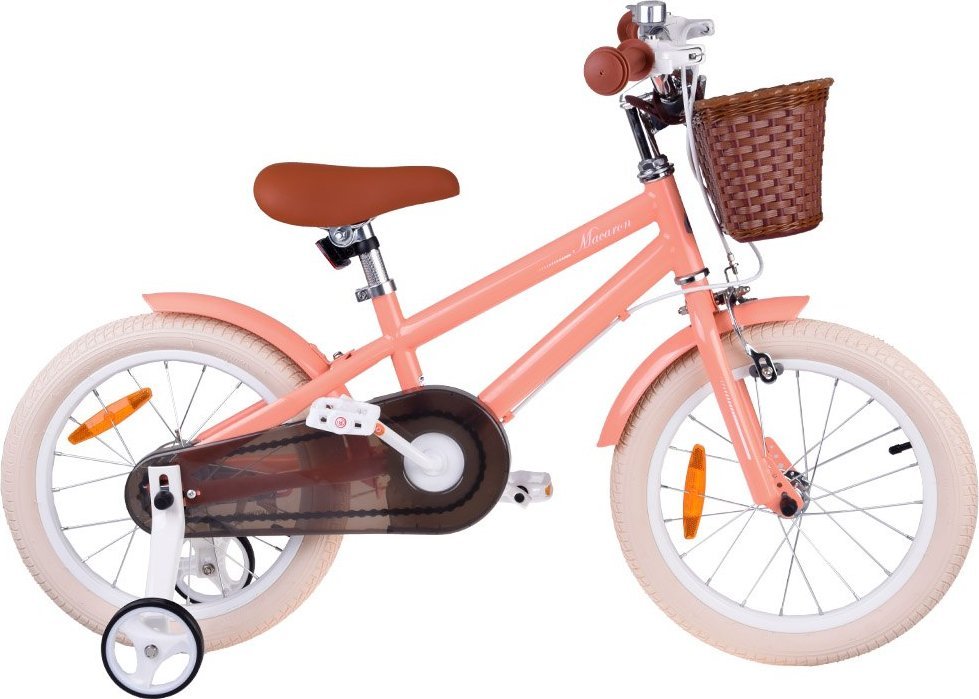 фото Дитячий двоколісний велосипед Royalbaby Macaron Retro Vintage 16 Pink/Beige