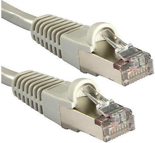 Lindy Patchcord, Cat6A, S/FTP, PIMF, LSOH, 2m, szary (47134)