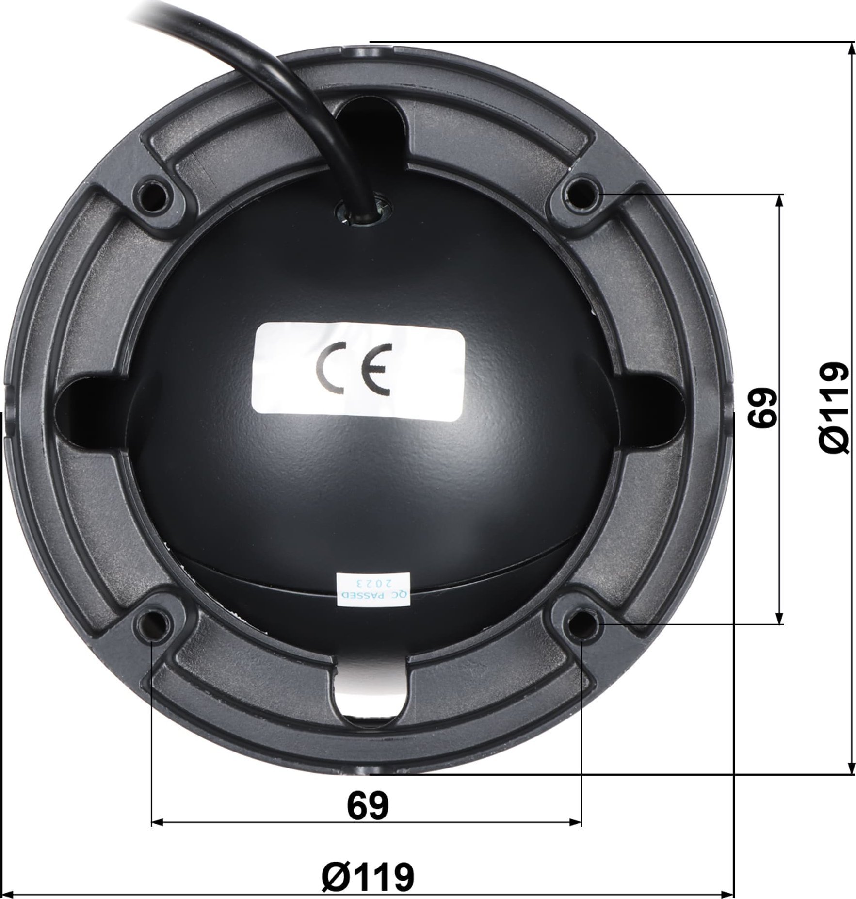 фото HD-TVI (Turbo HD) камера відеоспостереження BCS EA58VSR4-G(H2)