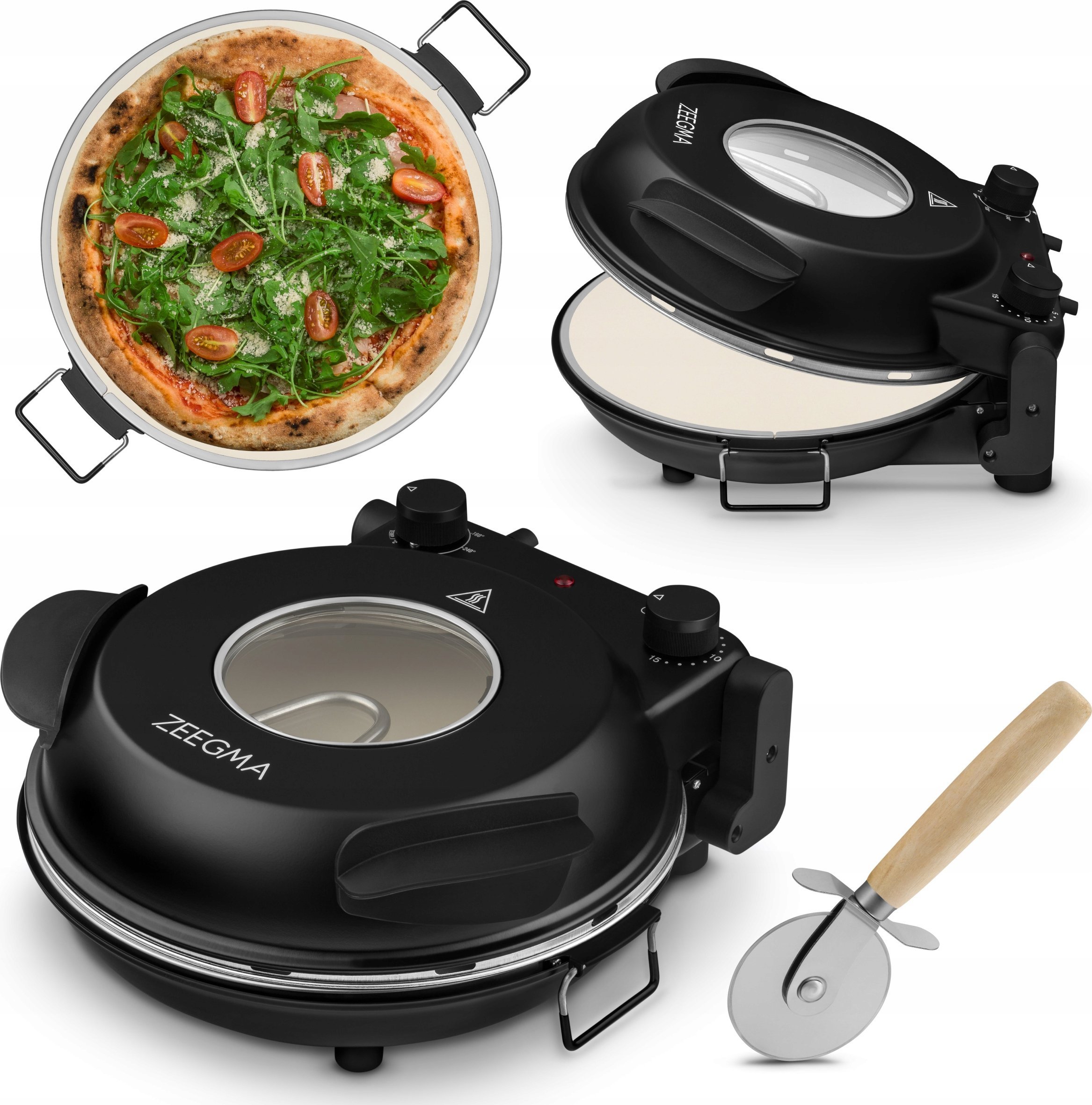 фото Піч для піци Zeegma Pizza Master White