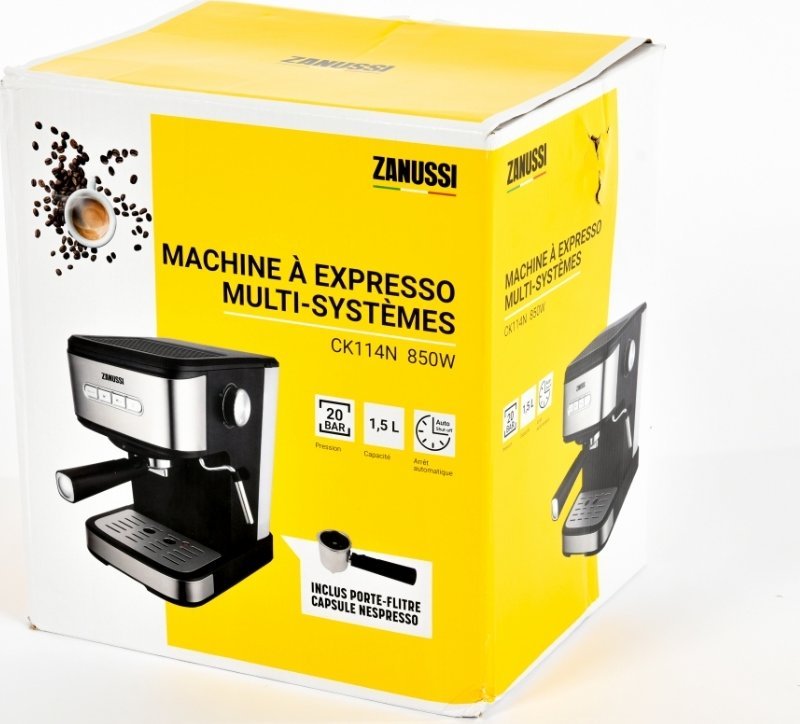 фото Ріжкова кавоварка еспресо Zanussi Tank Aroma Grande CK114N